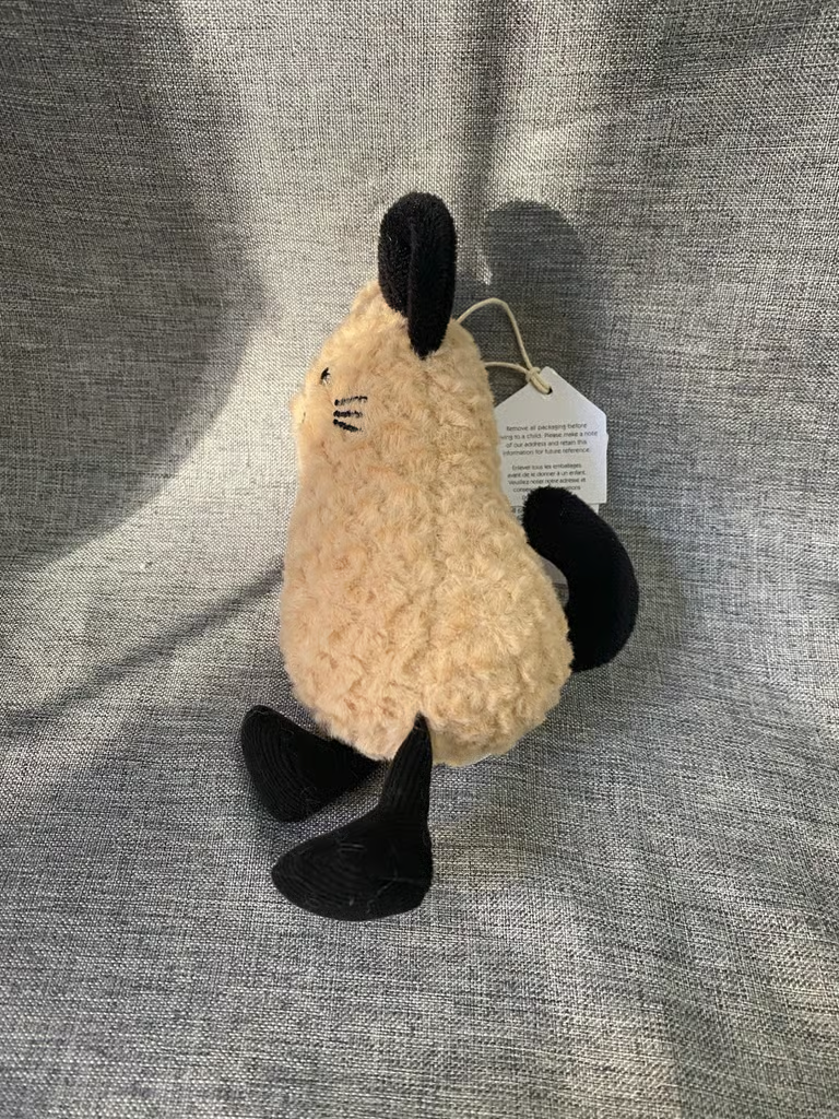 Jellycat Amuseables Peanut Plush - Cute Toy w/ Cat Outfit