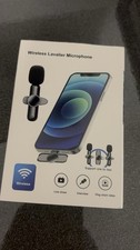 Wireless Lavalier Microphone, Black