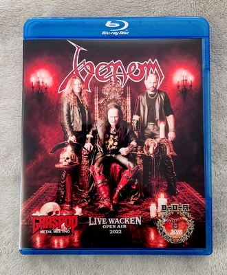 VENOM Live Graspop 2026 + Wacken 2022 + Bloodstock 2016 (BLU-RAY) - Image 1 of 4