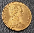 1984 Australia 2 Cents — photo from another recent sale