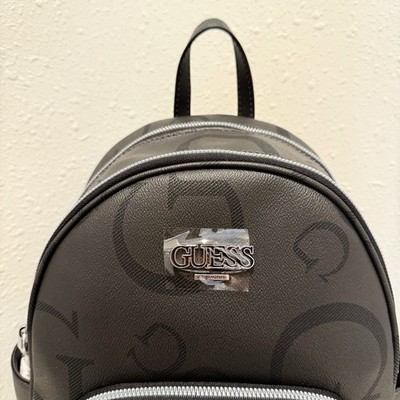 Guess Enlarged Logo Unisex Coal Medium Backpack OS NWT | eBay display picture 3