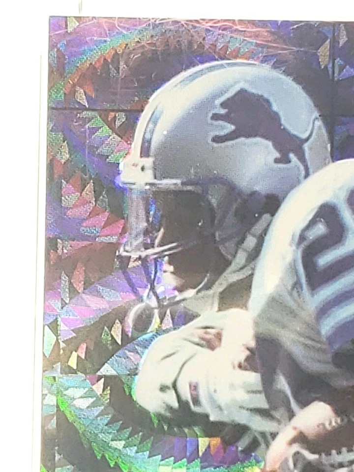 Collectors Edge Holofoil Ltd 1996 Barry Sanders #78 Detroit Lions/500 ¡Raro! Foto 3 de 4