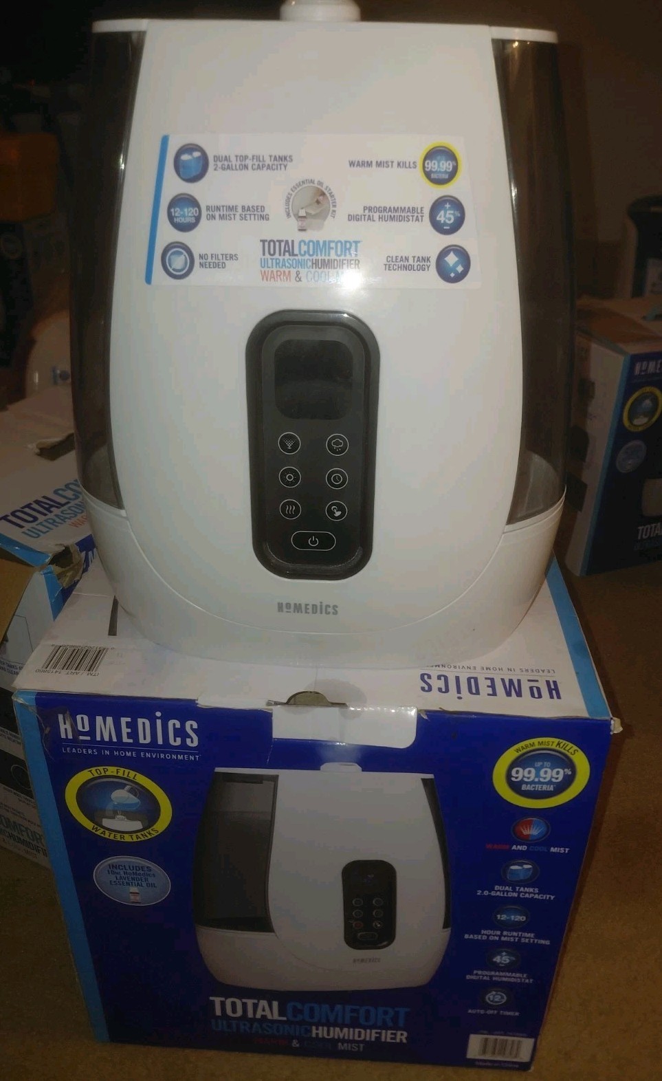 2.0 Gal Kills 99.99% Bacteria