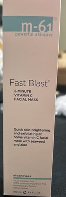 M-61 Fast Blast Vitamin C Facial Mask With Seaweed And Aloe ~ 3.4 oz BNIB
