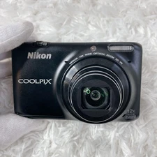 Nikon COOLPIX S6500 Digital Camera 16MP 12X Zoom from Japan black used