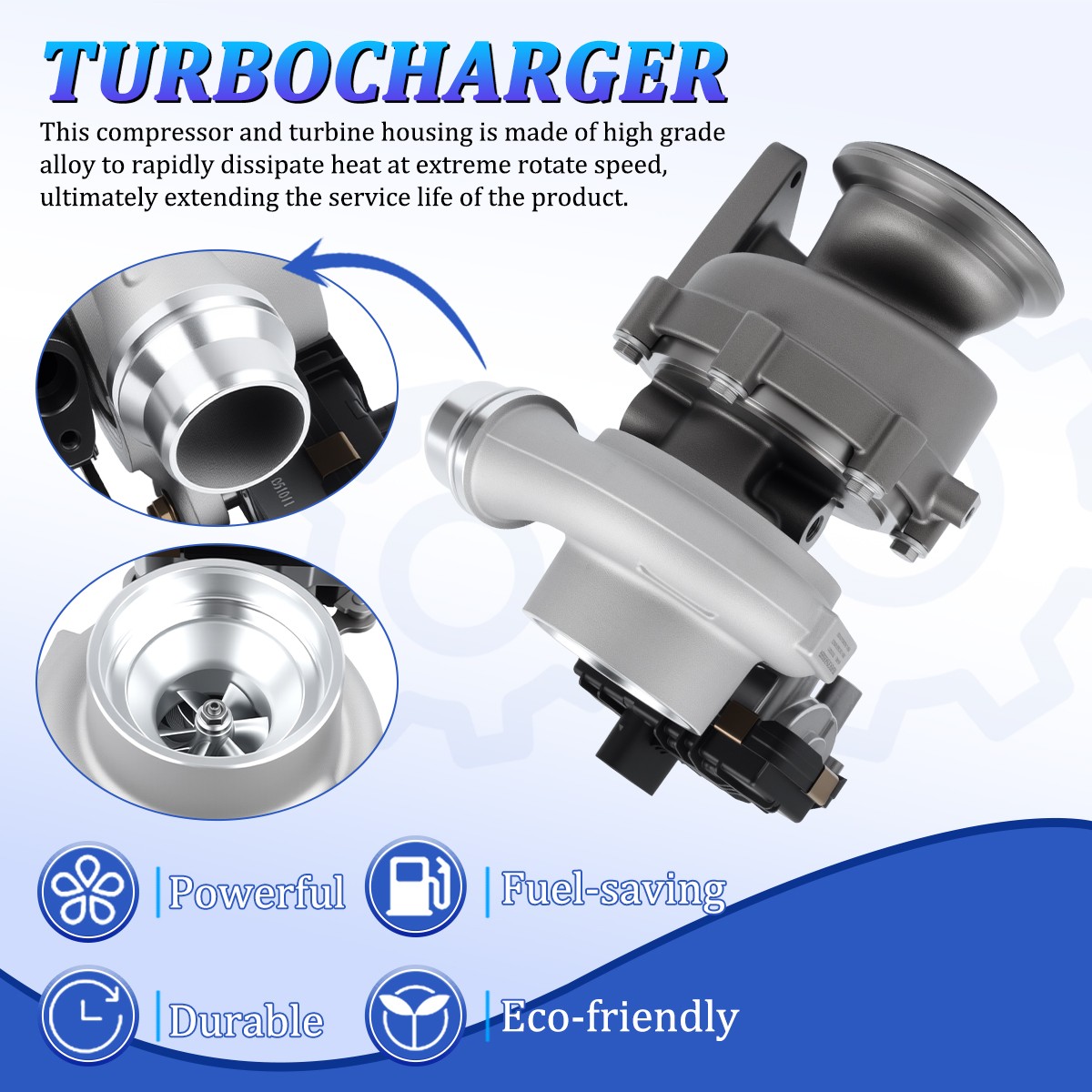 TF035HL Turbo Turbocharger For Jaguar XF XE Land Rover Range Rover Evoque 2.0L thumbnail 5