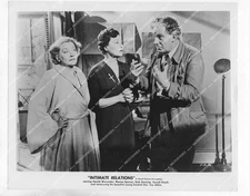 o27459 circa 1945 orig photo Harold Warrender, Marion Spencer, Ruth Dunning Swed