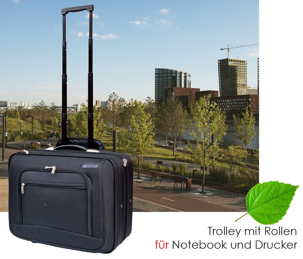Pilot Case For Notebook Up To 17"" 43Cm For Printer HP OFFICEJET 200 KD7