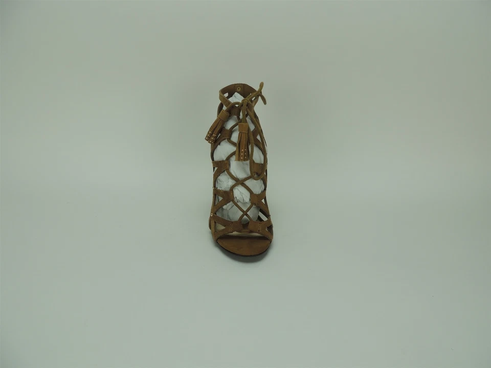 Jessica Simpson Women's Kariba Cage Sandals Honey Brown Lux Kid Suede Size 6 M - Image 2 of 4