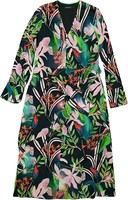 Neu! Damen Kleid Von Marc Cain N 4 / 40 GrüN-Mix