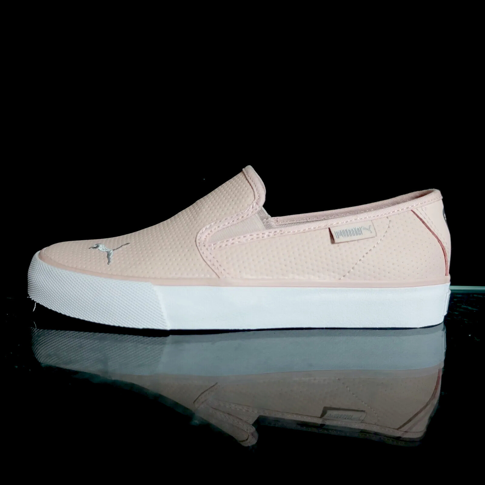 Женские кроссовки Puma Bari Slip On Cat L, размер 9,5, повседневная обувь розового цвета #704