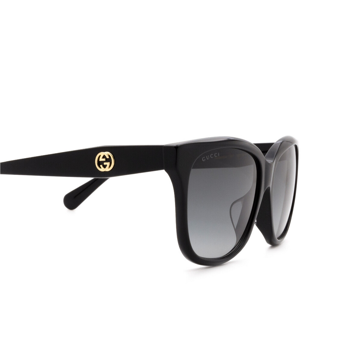 ? - New- Gucci Sunglasses Women\'s GG0800SA 002 Black/Red Gradient Lenses 56mm Gucci GG1950S 002 Sunglasses - US main image 4