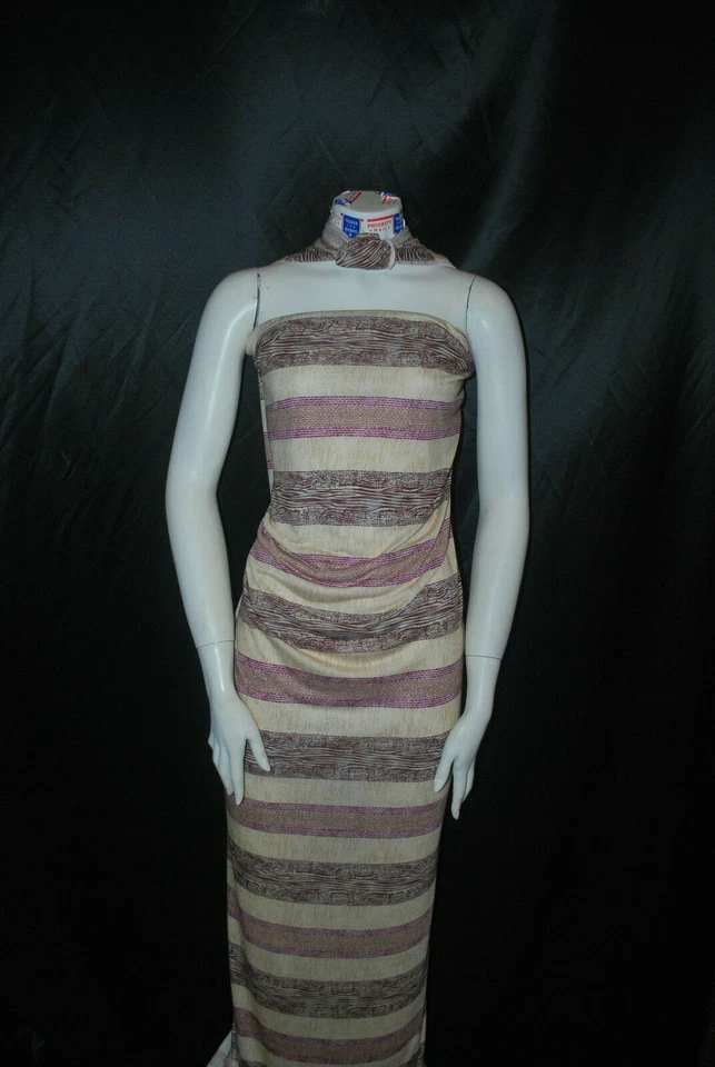 Tela de jersey modal 100 % tejida ecológica hermosa impresión tribal por yarda Foto 4 de 4