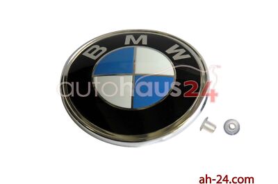 NEW ORIGINAL BMW EMBLEM LOGO BADGE GENUINE OEM TRUNK LID E30 E28 51141872969