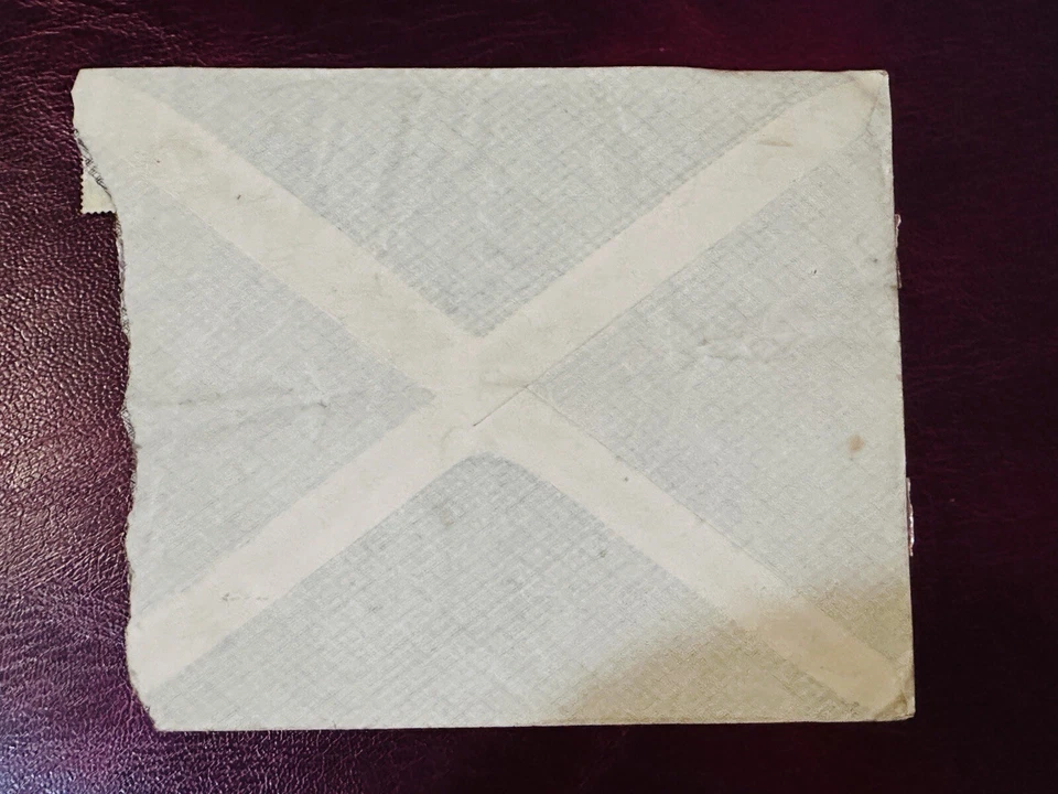 Germany THIRD REICH 1936 COVER TO ENGLAND HAMBURG POSTMARK (DEFECT SEE PHOTOS) - Image 2 of 2