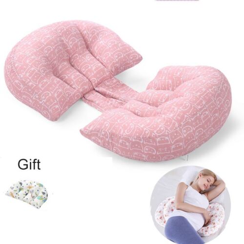 Almohada de soporte para vientre embarazada cojín lateral para dormir almohada maternidad, nueva - Imagen 1 de 20