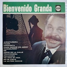 BIENVENIDO GRANDA -BIENVENIDO GRANDA- 1977 MEXICAN LP, BOLERO TROPICAL