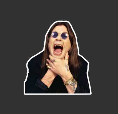 Adesivi Ozzy Osbourne e Loghi Metal Adesivi Ozzy Osbourne e Loghi Metal