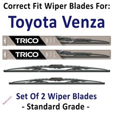 Wiper Blades 2-Pack Standard Wipers - fit 2009+ Toyota Venza - 30260/221