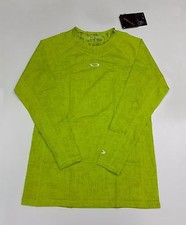 Oakley Technicaru under Crew Long Sleeve Base Layer Light Green XL
