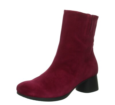 Think Nani Stiefeletten elegant Lederfutter Magnolia Lila Leder Einlagen bequem