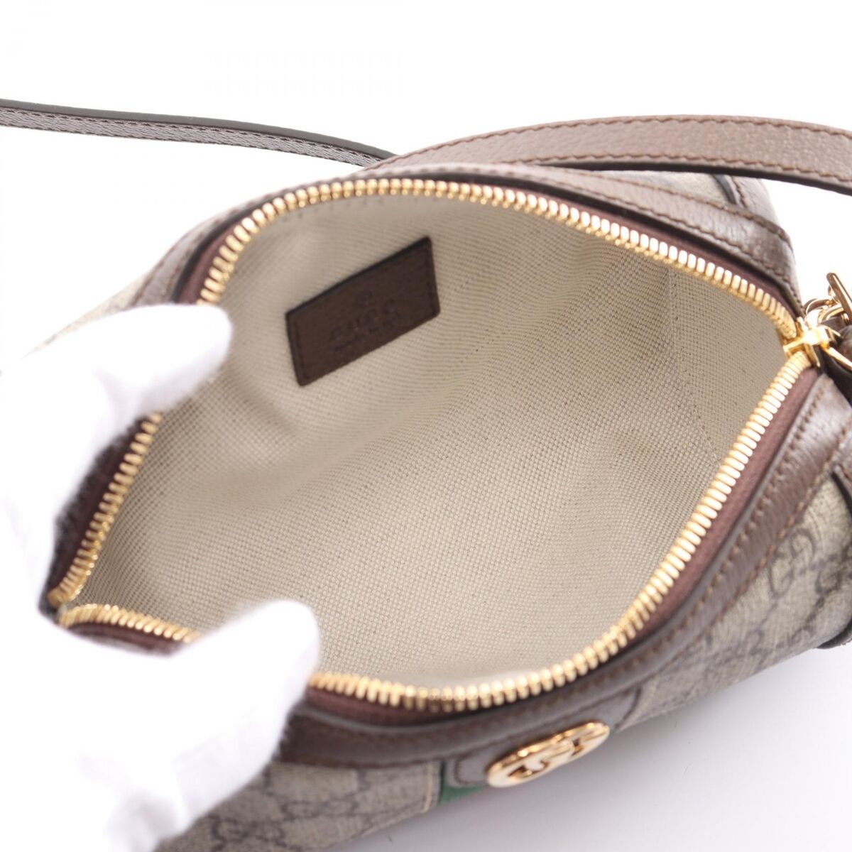 GUCCI Ophidia GG Supreme Mini chain crossbody Shoulder Bag GUCCI Ophidia GG Supreme Mini chain crossbody Shoulder Bag