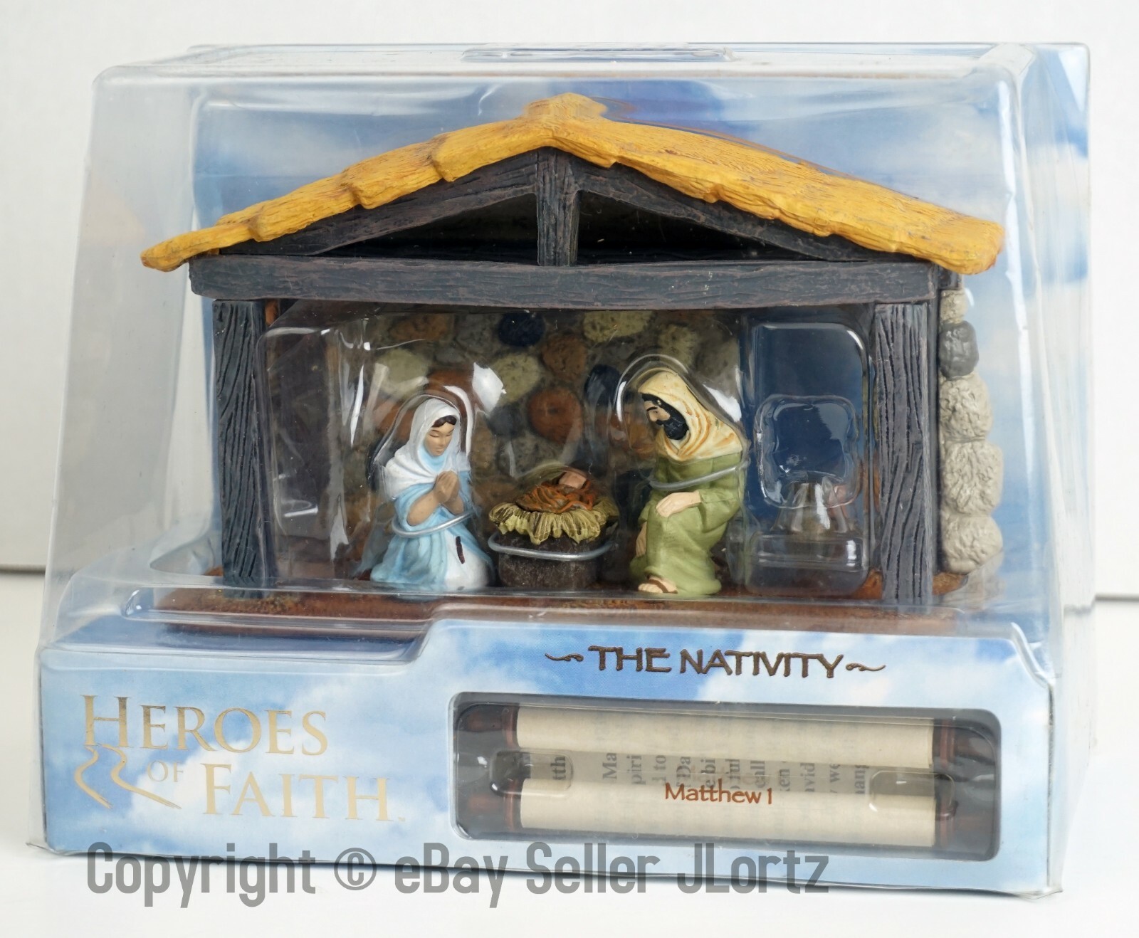 Heroes of Faith The Nativity - Christian Religious Figure Set NEW