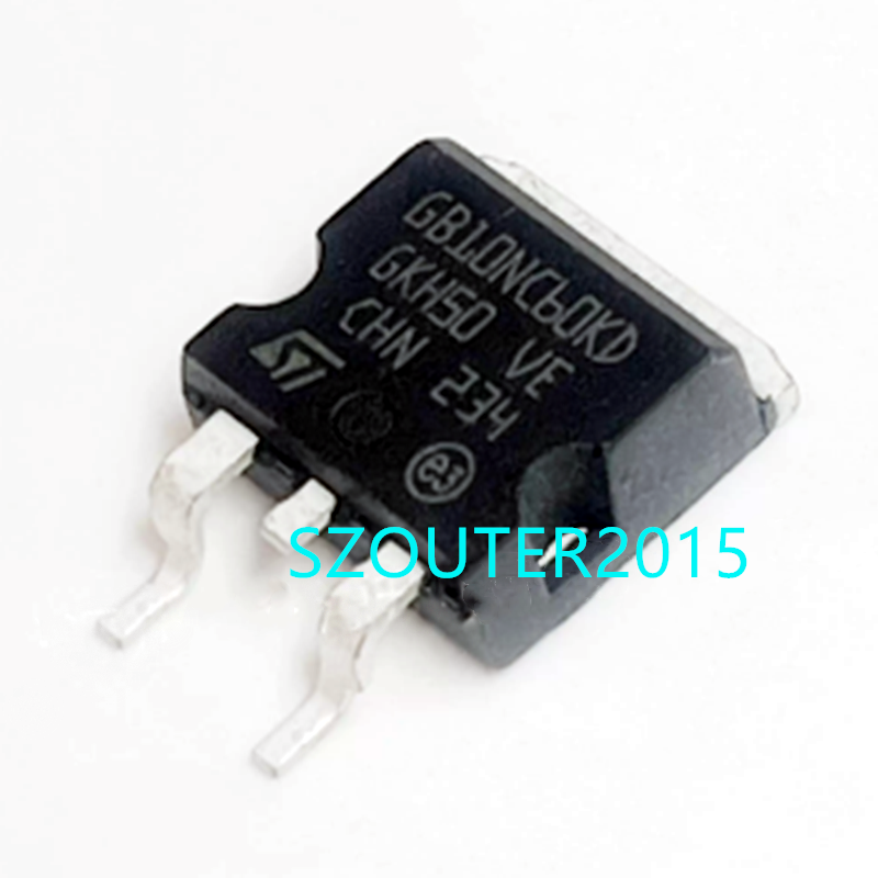 Transistor IGBT GB10NC60HD 10 Pz - Canale N 600V 10A, Compatibile Miele ELP-265/266