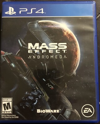 Mass Effect: Andromeda (Sony PlayStation 4, 2017) *No Manual