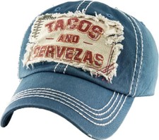 Cappellino Cap Tacos and Cervezas KBVT-235-BLU