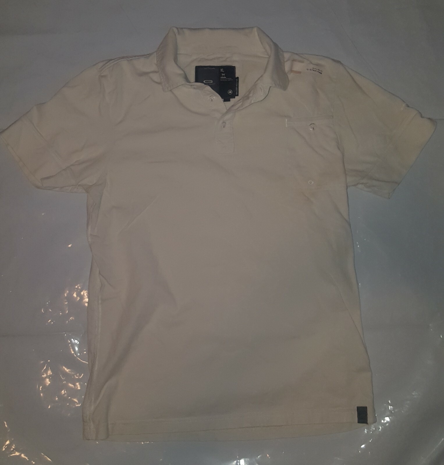 G-Star RAW Polo Shirt Men's Slim Fit Cotton Short Sleeve Vintage 3301