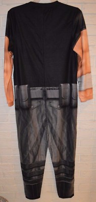 Men's Marvel The Punisher One Piece Lounge Sleep Pajama Suit Sz S, M, L,  XL, 2XL