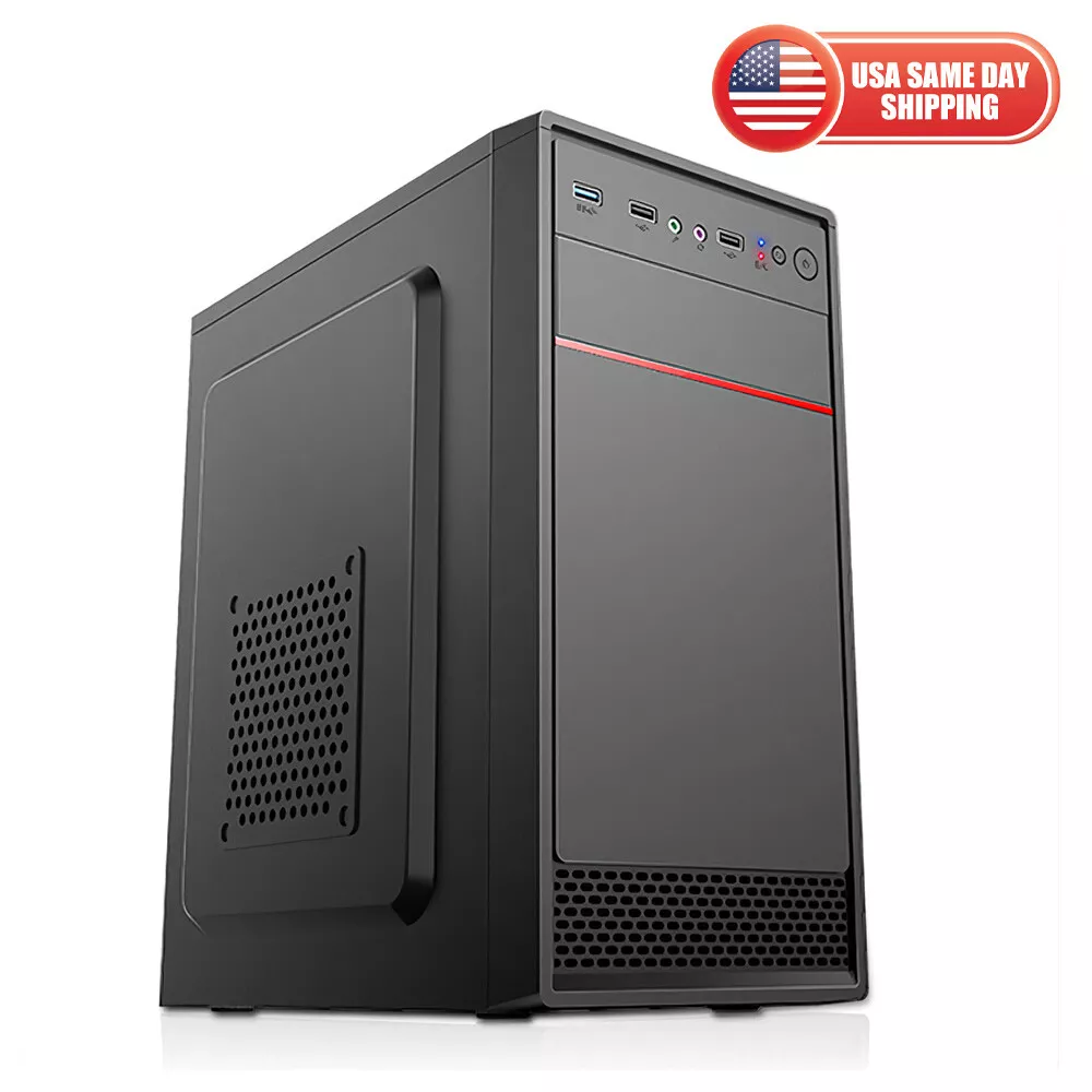N9 Small Micro ATX Gaming Computer PC Case AMD Intel Mid Tower Support M ATX ITX