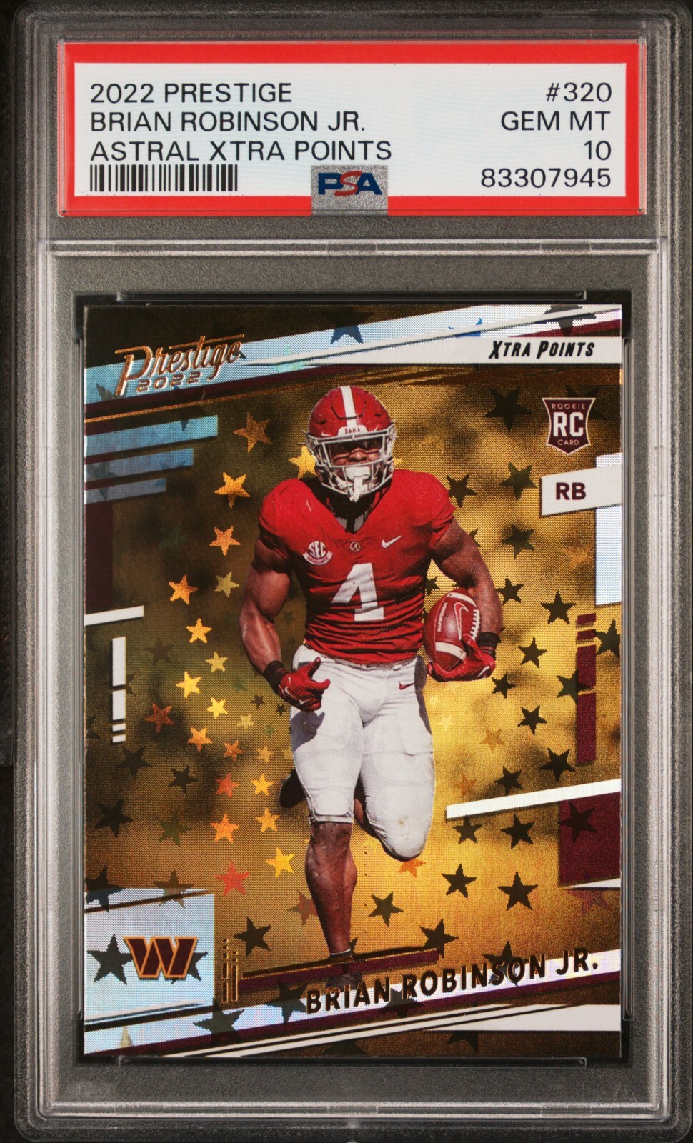2022 Prestige BRIAN ROBINSON Astral Xtra Points #320 PSA 10 GEM MINT RC