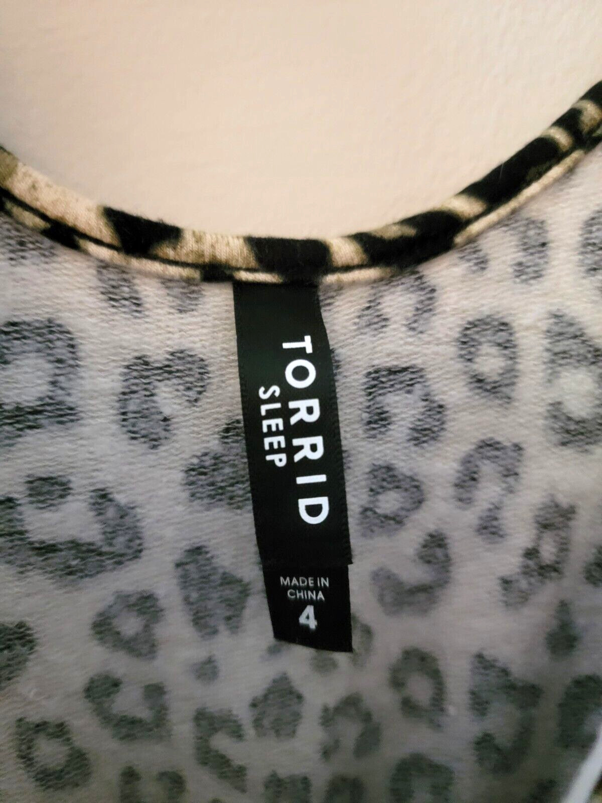 Torrid Leopard Print Drawstring Pockets Loungewea… - image 9