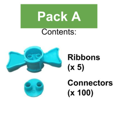 EZ VPS Disposable Impression Transfer Connectors 5 holder & 100 Connectors 