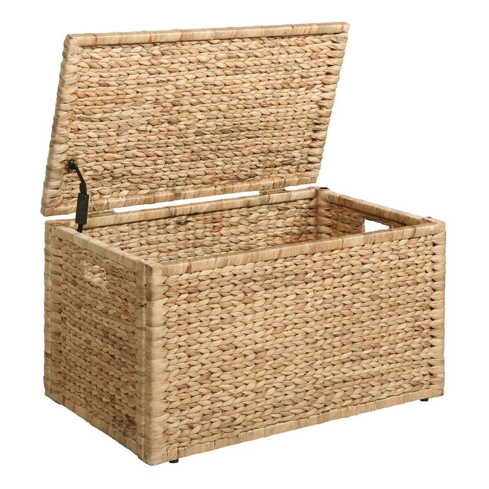 eHemco Heavy-Duty Water Hyacinth Storage Trunk, Natural (Collectible) 5668 - Image 2 of 4