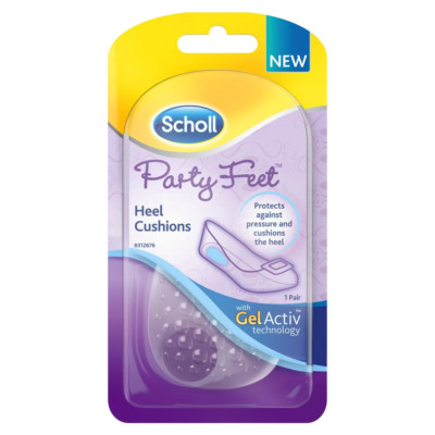 Scholl - Party Feet Heel Cushions With Gel Activ Technology 1 PAIR Shoe Insert