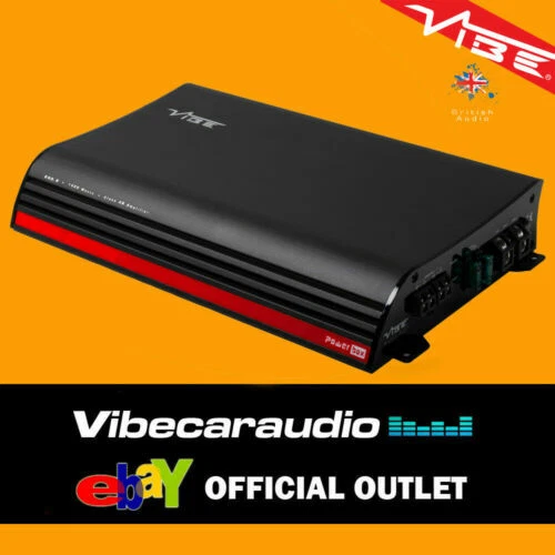 Vibe 2 Channel Car Audio Amplifiers