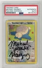 PSA Signed Michael Haigney Pokemon Snorlax 206/264 Fusion Strike - Reverse Holo