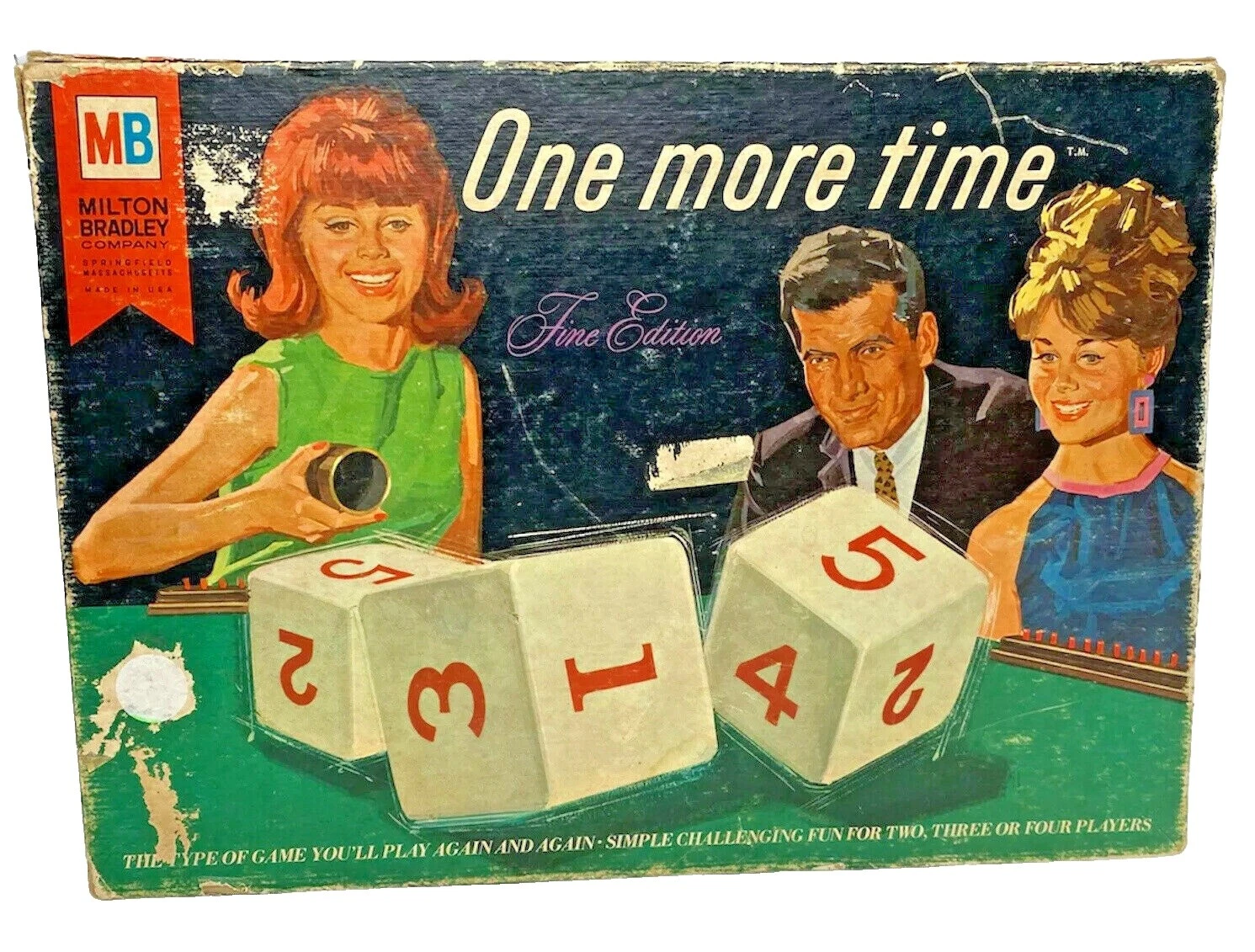 4 players Dice Vintage Manufacture Board & Traditional Games