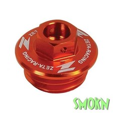 KTM SXF Oil Filler Plug fits SX-F 250 350 450 525 98-25 Zeta Alloy Cap Orange