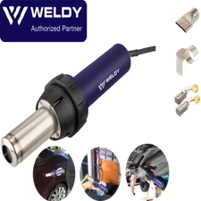 WELDY 3400W Heat Gun Plastic Welding Gun 230V Universal Kit Hot Air Hand Tools