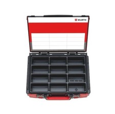 Würth System-Koffer-Sortiment ORSY 4.4.1  Einlage 12-Fächer stapelbar 5581120107
