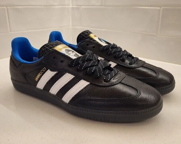 Adidas Samba ADV RYR Gino Iannucci noir homme taille 9,5 neuf avec étiquette FA Poets Supreme
