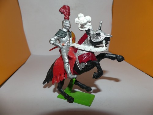 Figurine Starlux - Soldat Français Moyen Âge - Plastique Peint - Échelle 1:32 (60mm)