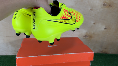 Nike Magista Orden FG 651329-770 Yellow boots Cleats mens Football