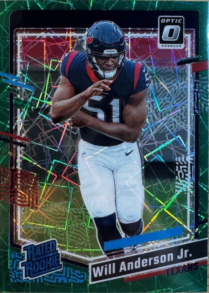 Will Anderson Jr. Green Velocity #246