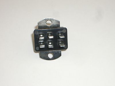 CINCH JONES BEAU MOLEX P-306-AB 38330-0106 POWER PLUG PANEL MOUNT 6 PIN