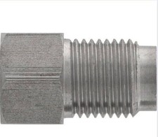Stainless Steel Brake Line Adapter 716-24 Male X 38-24 Female Inverted Flare